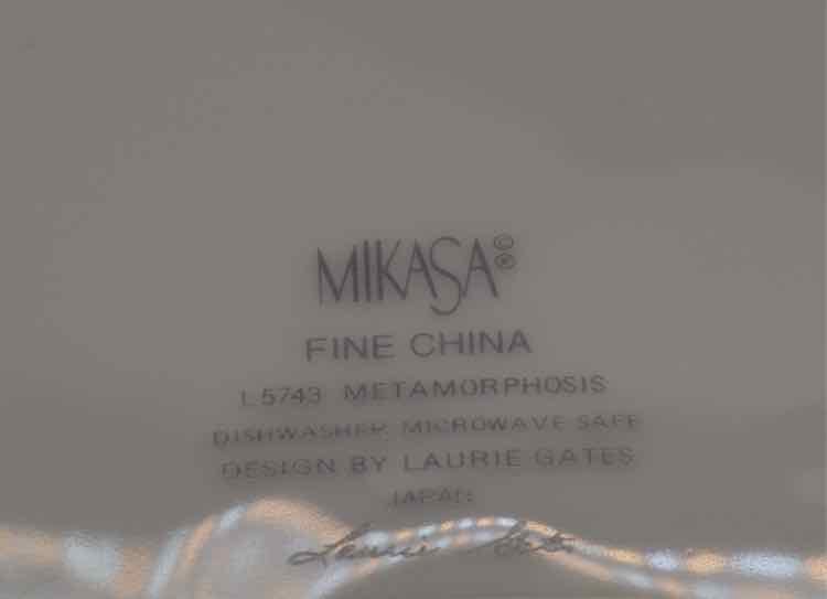 Mikasa Metamorphosis Plate set
