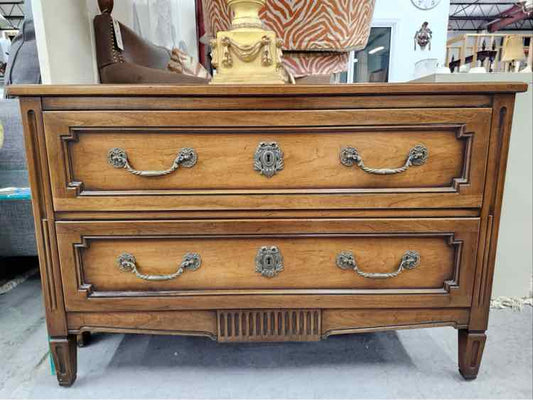 Henredon 2 Drawer Cabinet