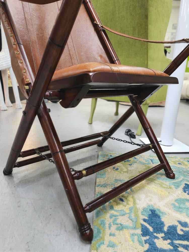 Palecek Leather Chair