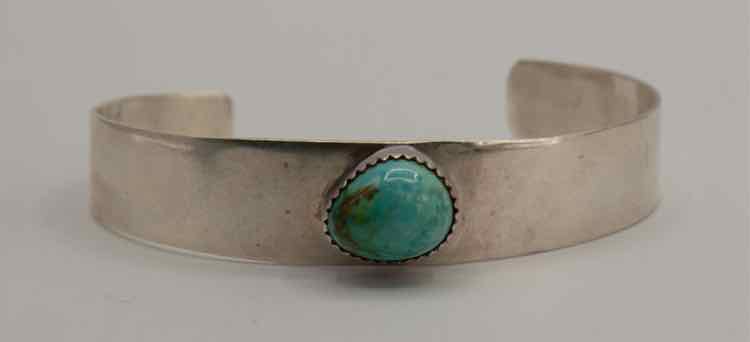 .925 Turquoise Cuff Bracelet