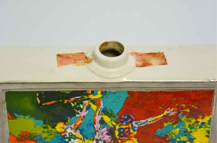 Leroy Neiman Basketball Whisky Bottle