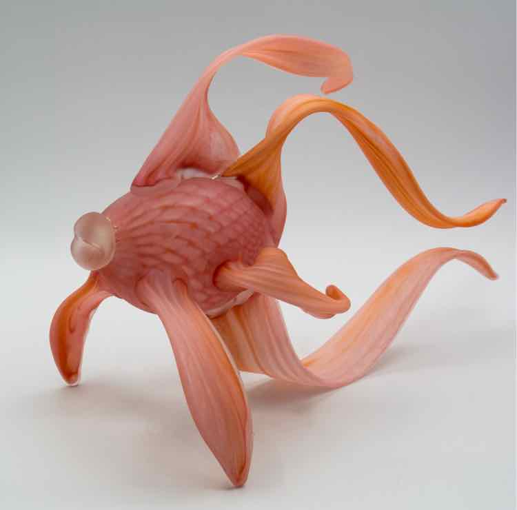 Pink Murano Fish