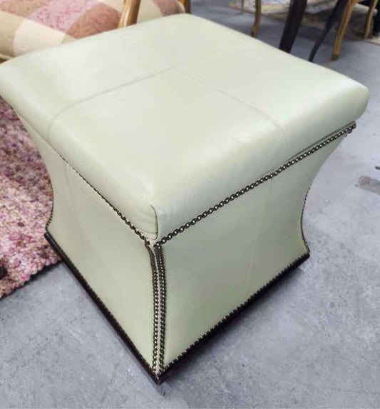 Kravet Green Ottoman