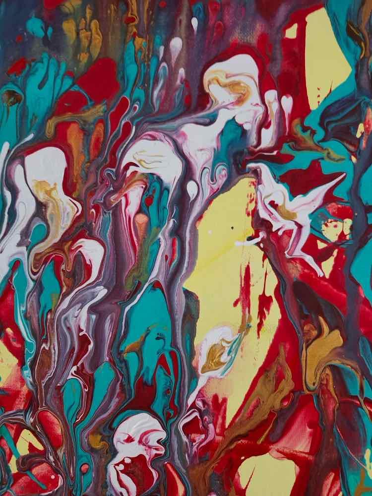 Acrylic Painting by Frebach