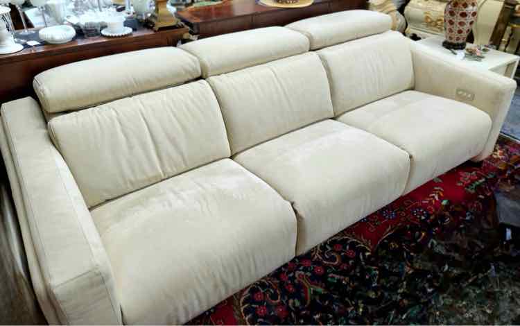 3pc Electric Brocci Italian Couch