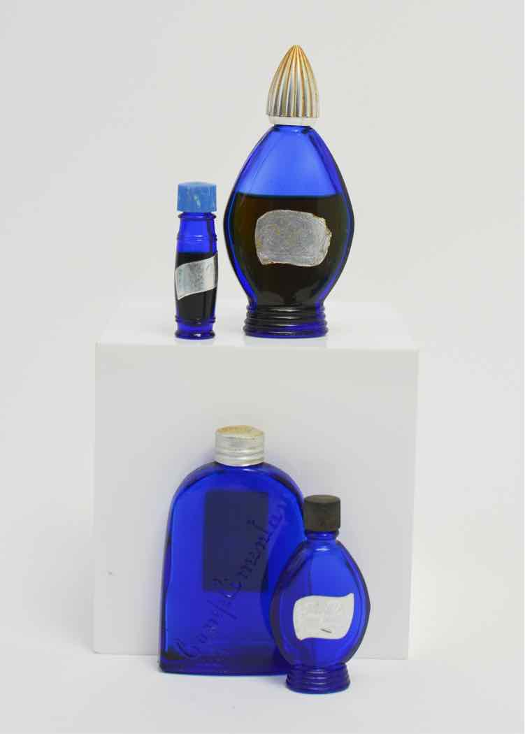 Set of Vtg. "Evening in Paris" Bottles