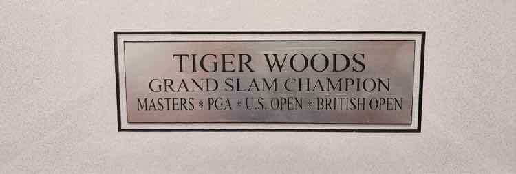 Art "Grand Slam" Tiger Woods Collage