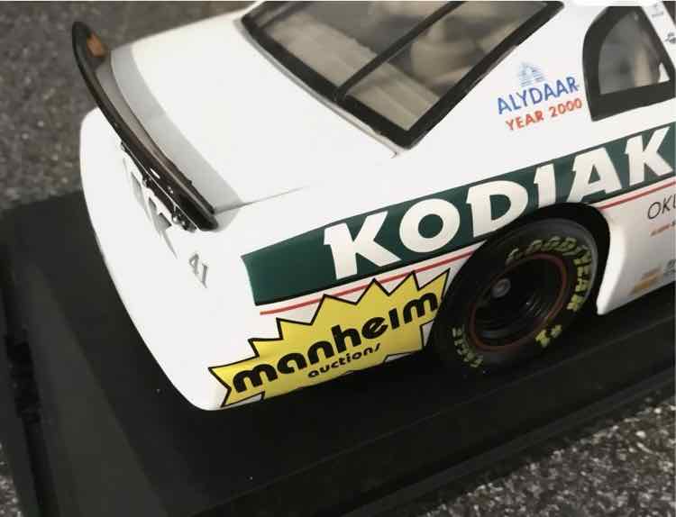 "Nascar Fender After Crash" Autographed Steve Grissom