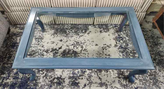 Slate Blue French Country Coffee Table