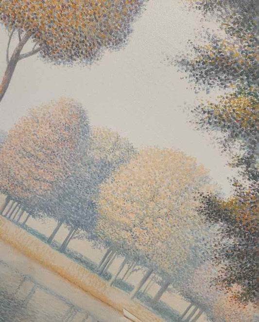 'Pointillism of the Lake' Giclee Art