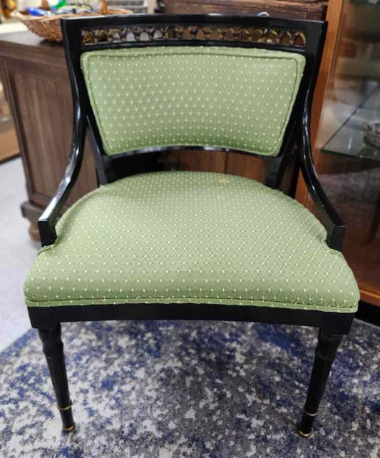 Green Upholstered Chair