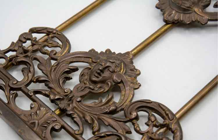 Bronze Brass Book Rack