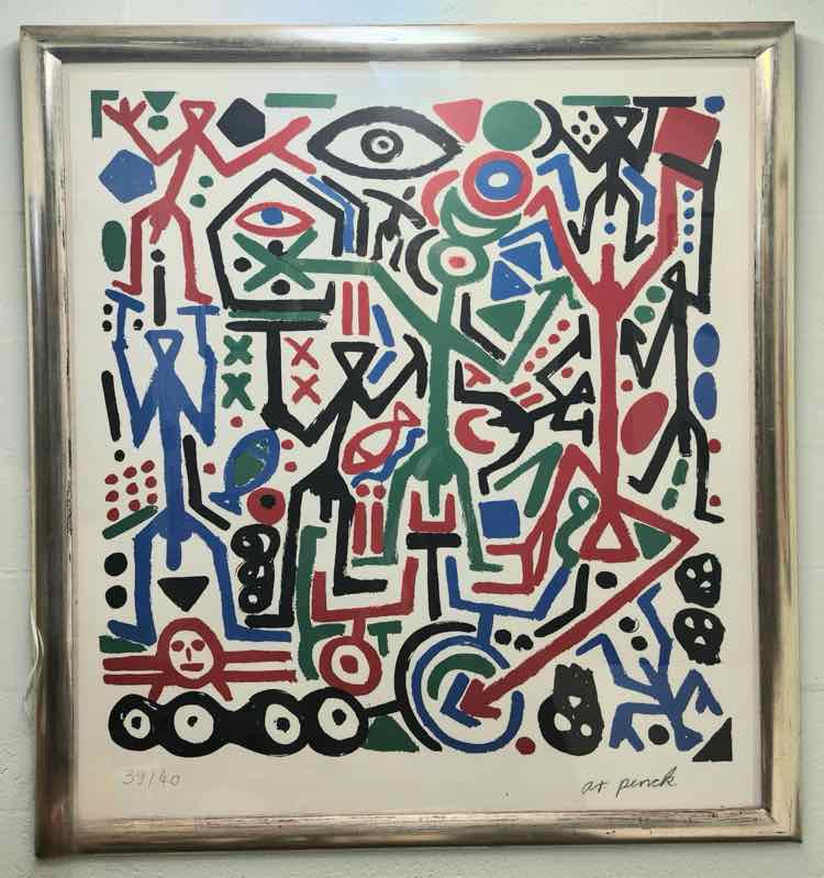 Screen Print by Penck