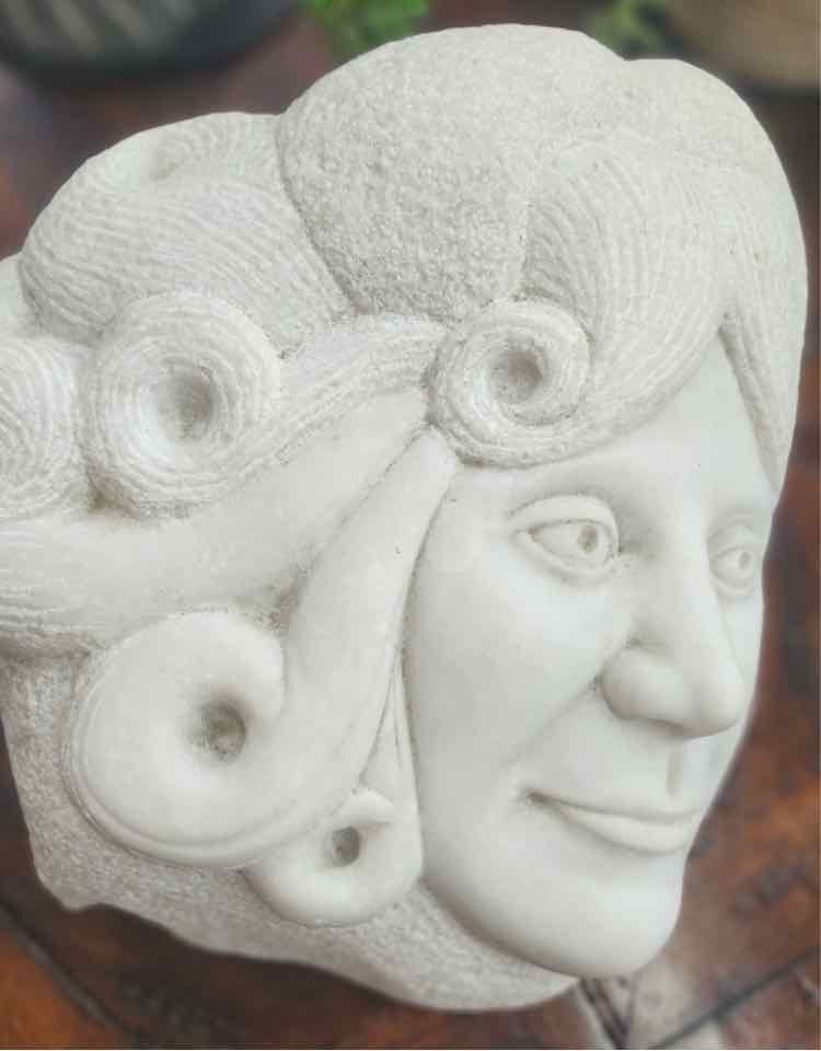 Marble Sculpture Lady G. Shaw