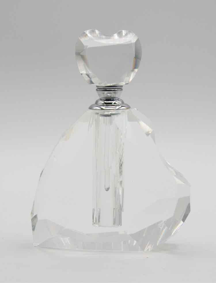 Oleg Cassini Crystal Perfume Bottle