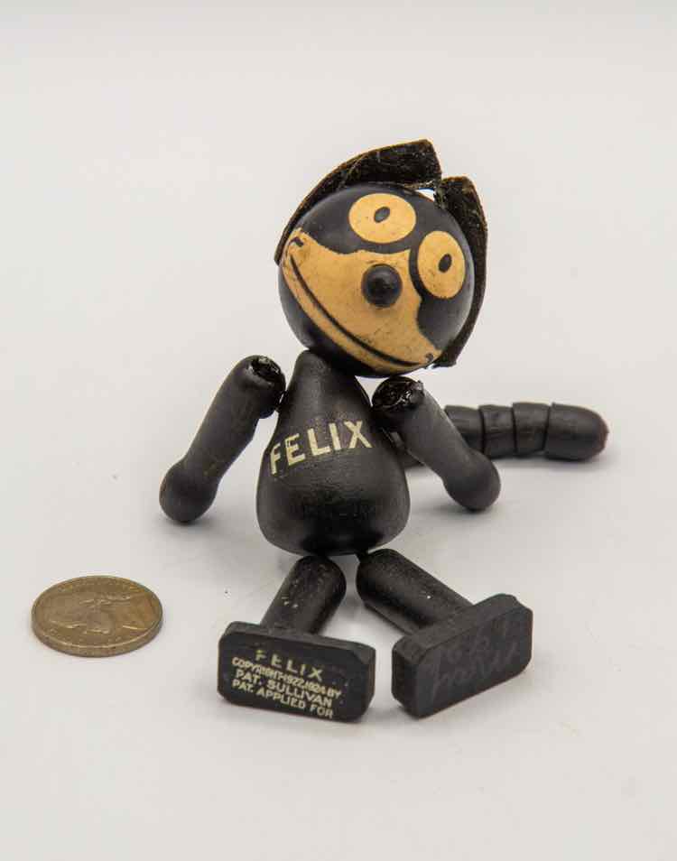 1920's Wooden Felix the Cat