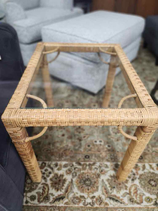 Rattan Outdoor End Table