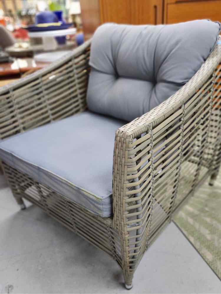 Grey Patio Chair