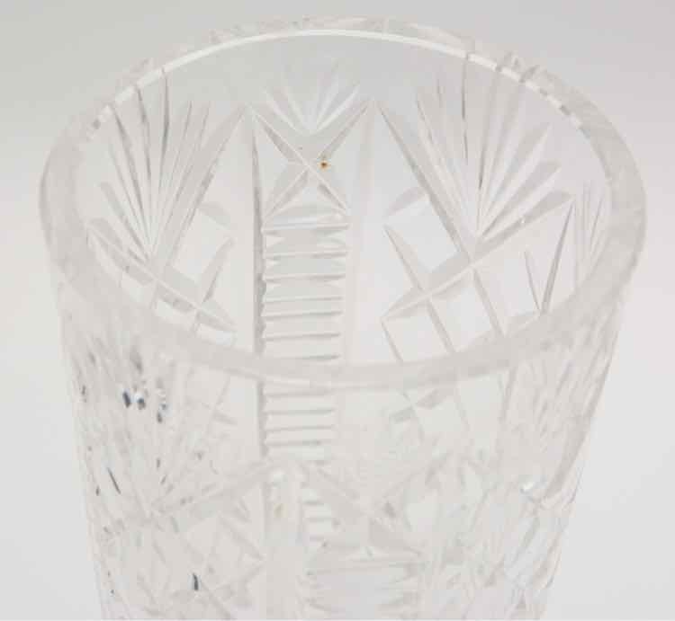 Waterford Pineapple 10"Vase Not Marked