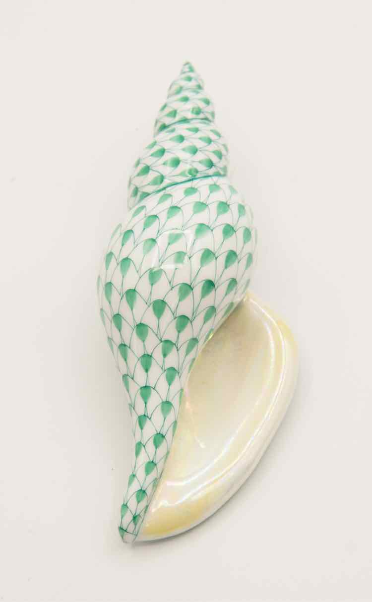 Herend Hand Painted Sea Shell