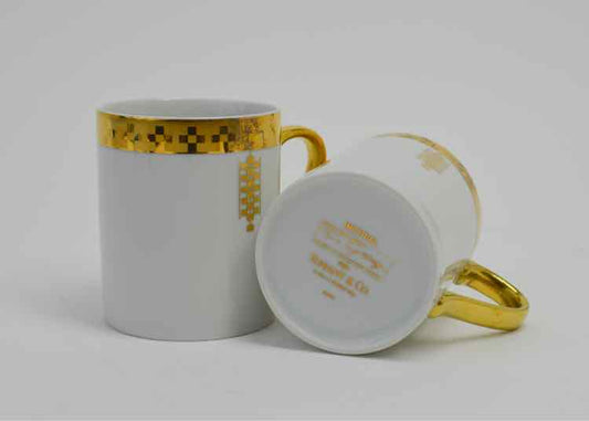 Pair of Tiffany & Co. Imperial Porcelain Mugs