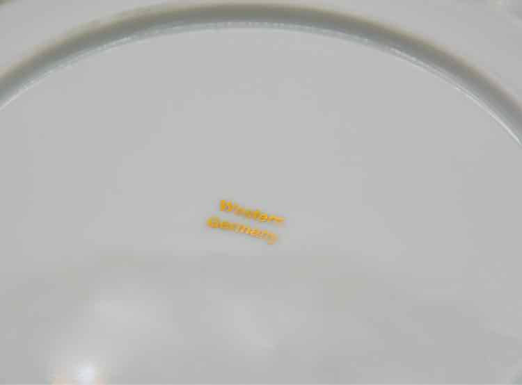 German Animal Salad Plates