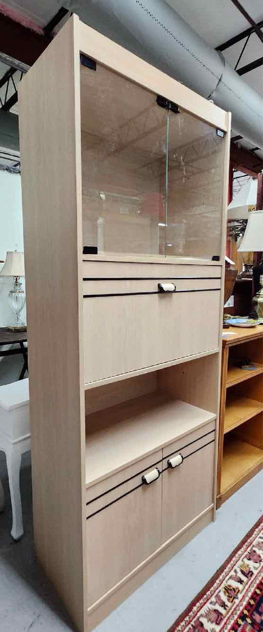 Black and Beige Cabinet