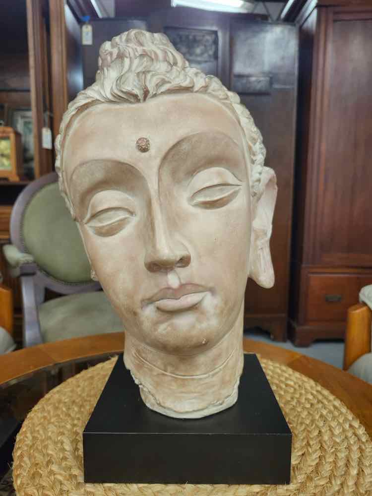 Lg. Head of Buddha Bust