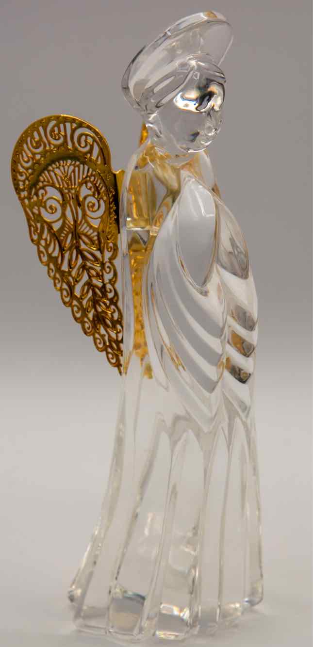 Vtg. Gorham Crystal Angel
