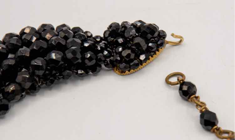 Coppola e Toppo Ital. Black Bead Multi-Strand
