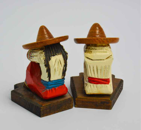 Mexican ‘Resting Man’ Bookends