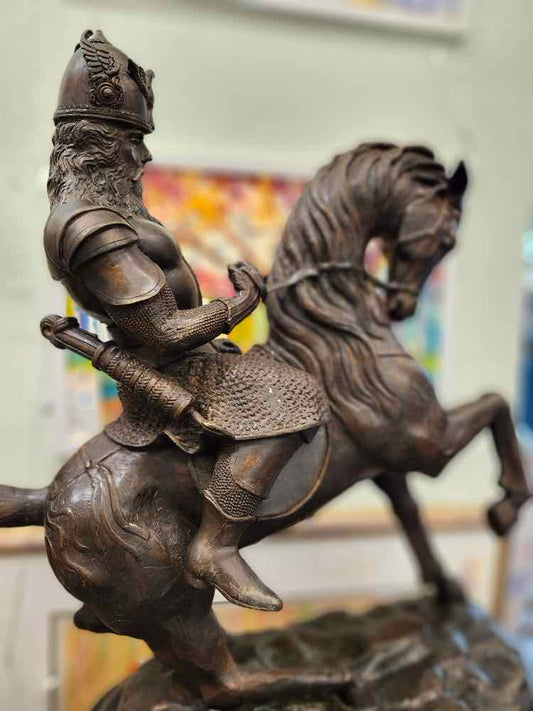 Art Antione Louise Barye, Tartan Warrior Sculpture