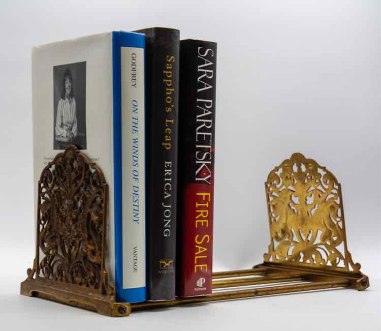 Brass Book Rack