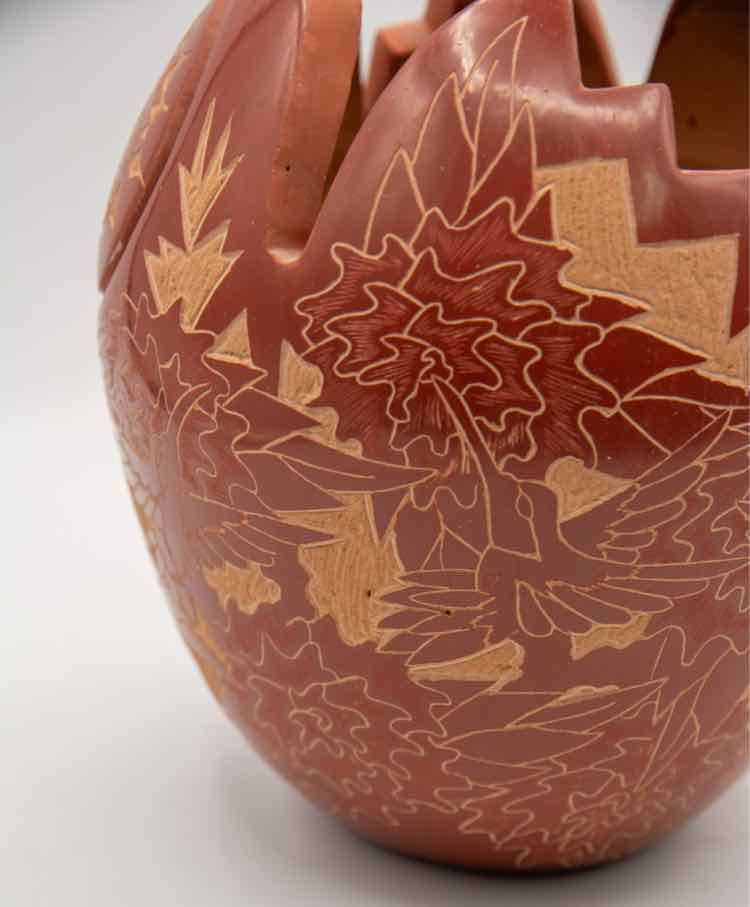 Flower Pueblo by Grace Medicine Vase