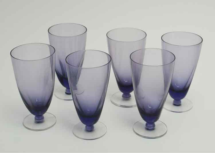 Art Deco Optic Wisteria Large Tumblers