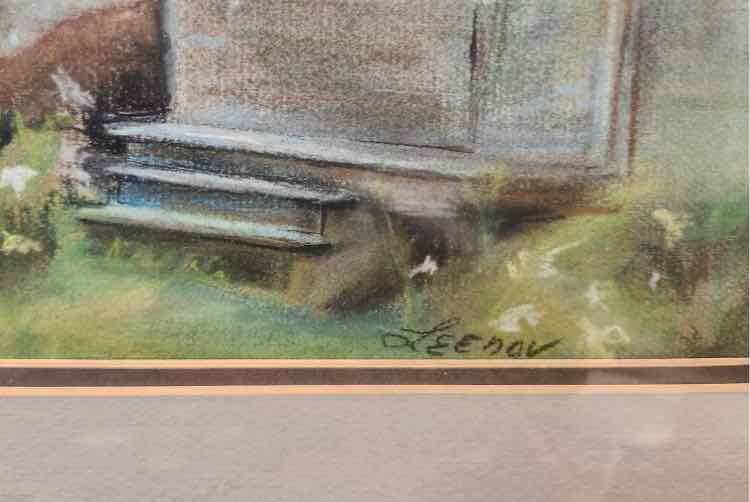 'Turbot's Creek' Pastel by Sol Leenov