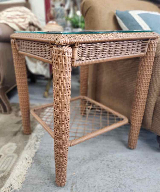 Outdoor Rattan End Table