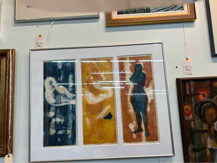 'Leda' Signed Litho, Marion Walner