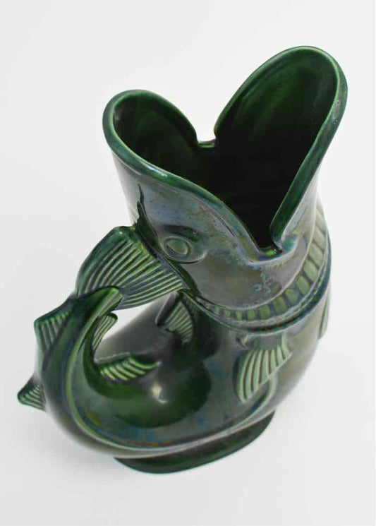 Green Shreve Crump & Lod Cod 'Guggle Jug' Pitcher