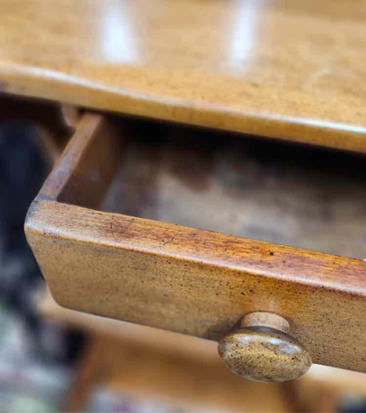 Vintage Wood End Table