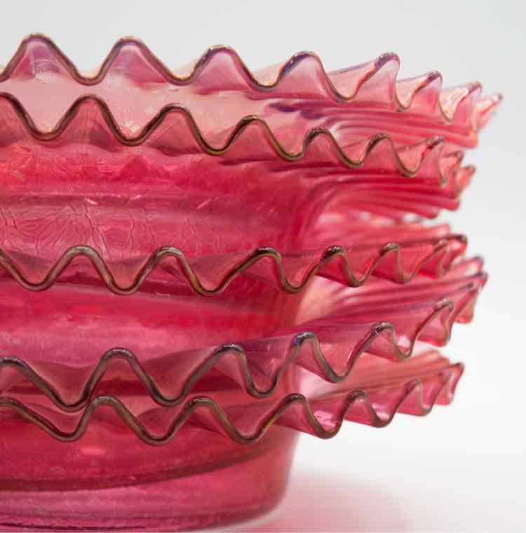 Vintage Ruffle Dishes