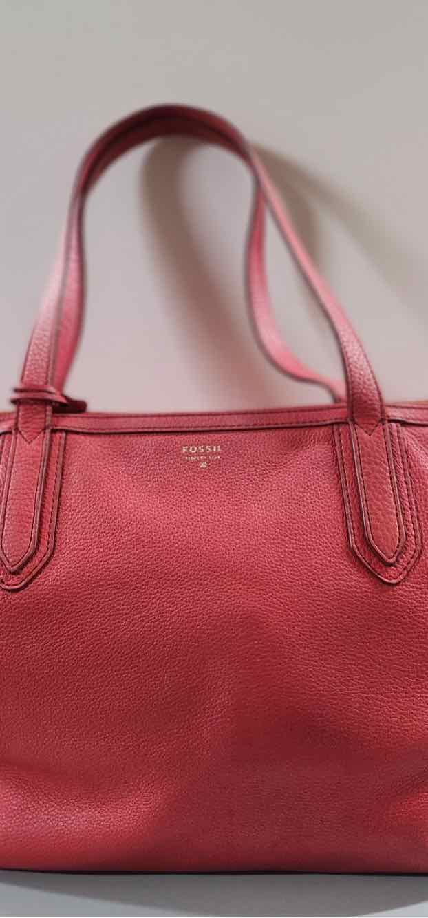 Fossil Sydney Coral Leather Purse