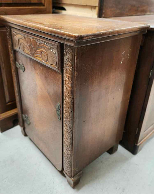 Antique Sewing Machine Cabinet