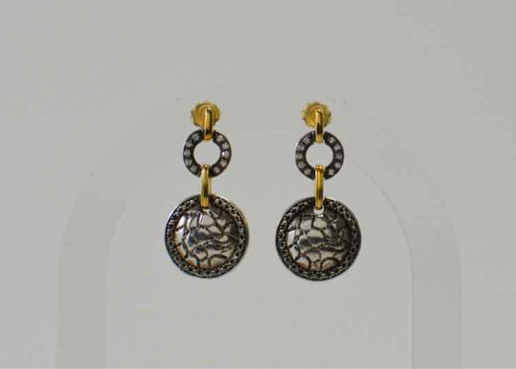 .925 14k Earrings