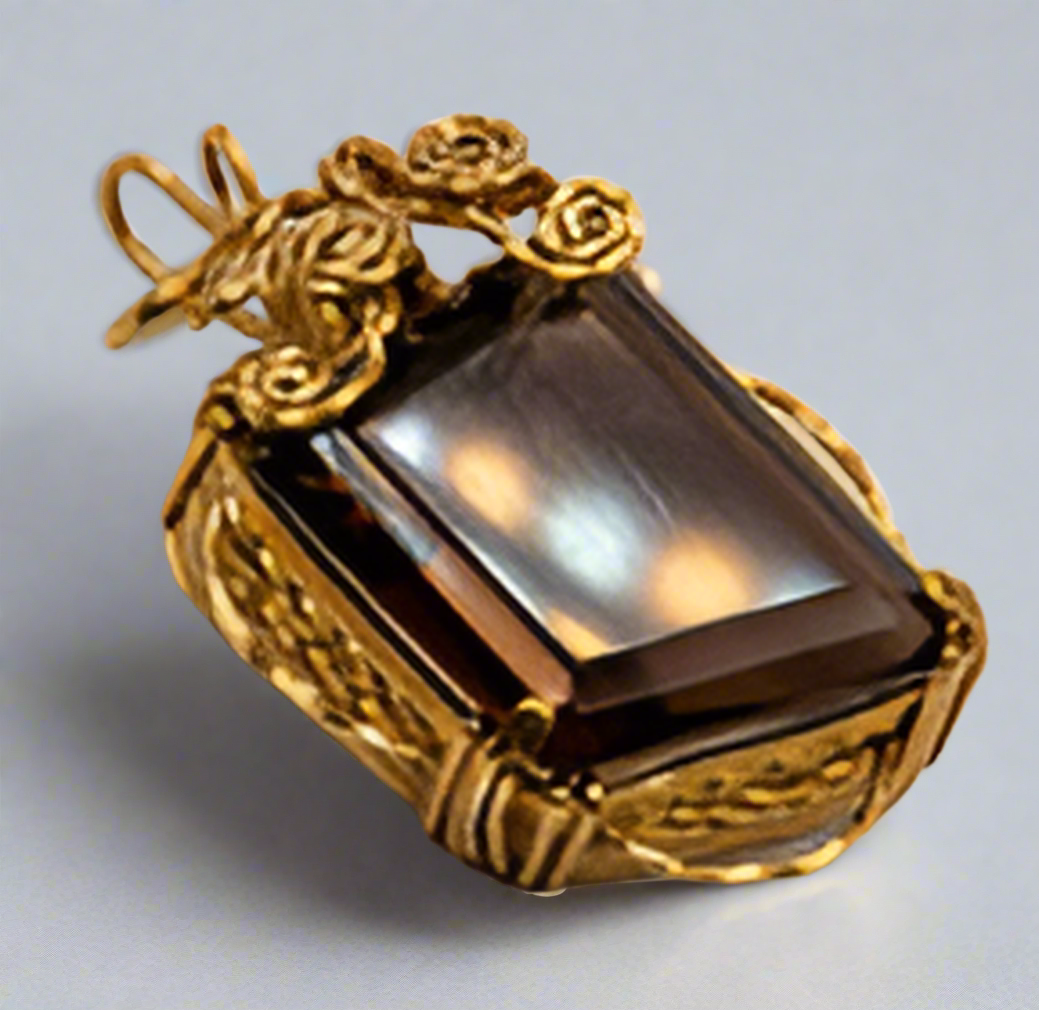 20g.GF Smokey Quartz Pendant