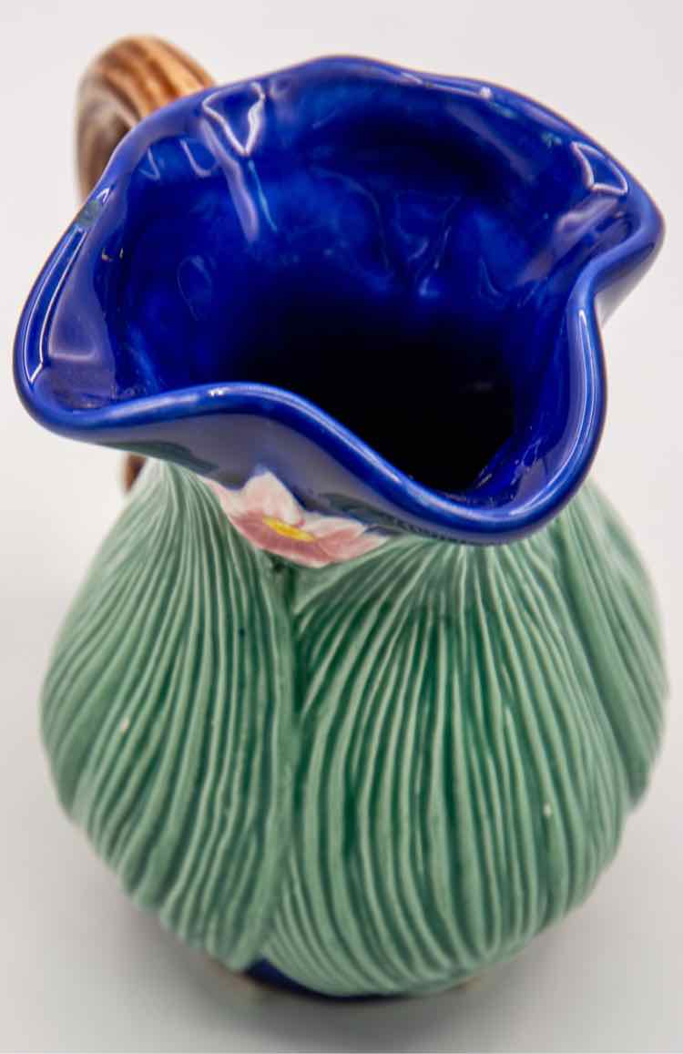 Small Blue Pitcher