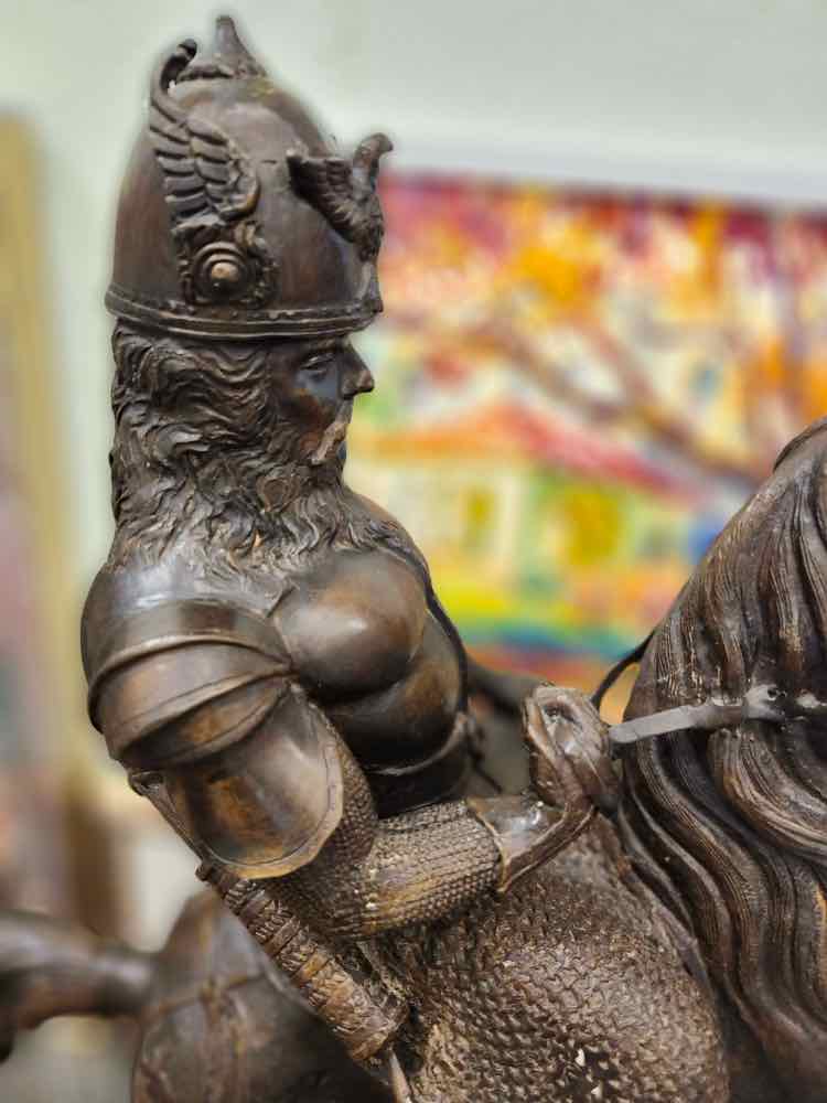 Art Antione Louise Barye, Tartan Warrior Sculpture