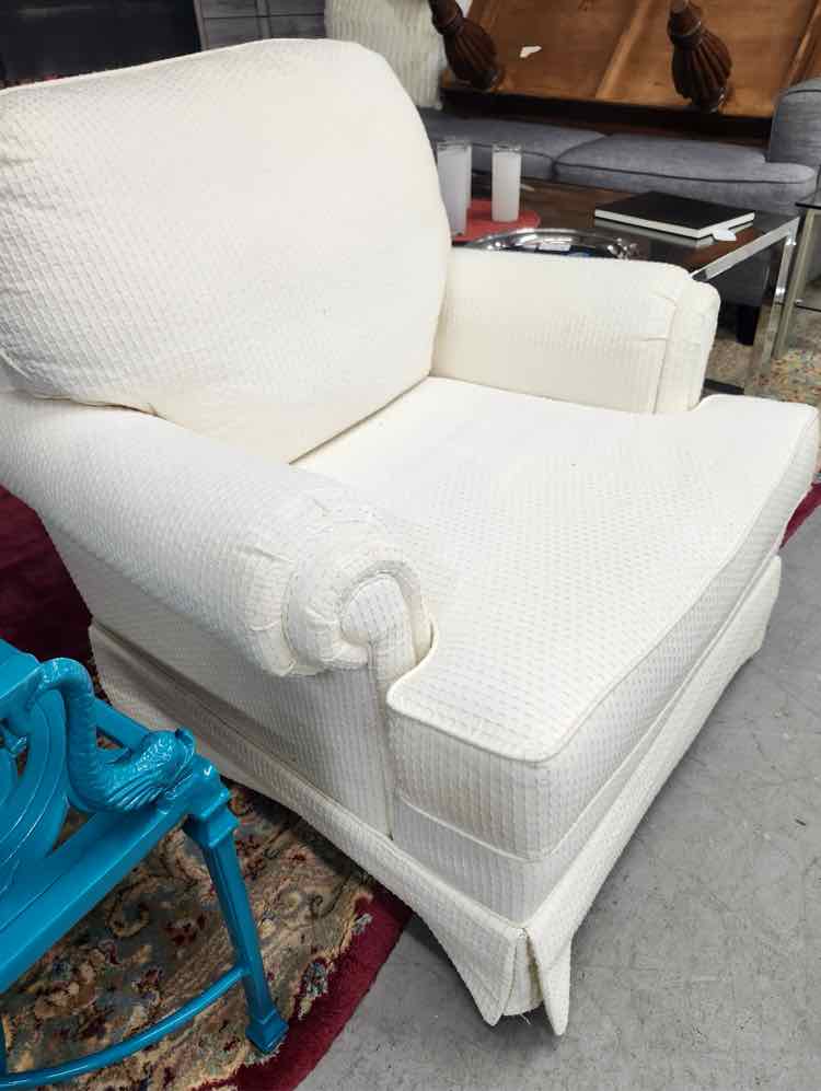 Norwalk Cream Swivel Chair