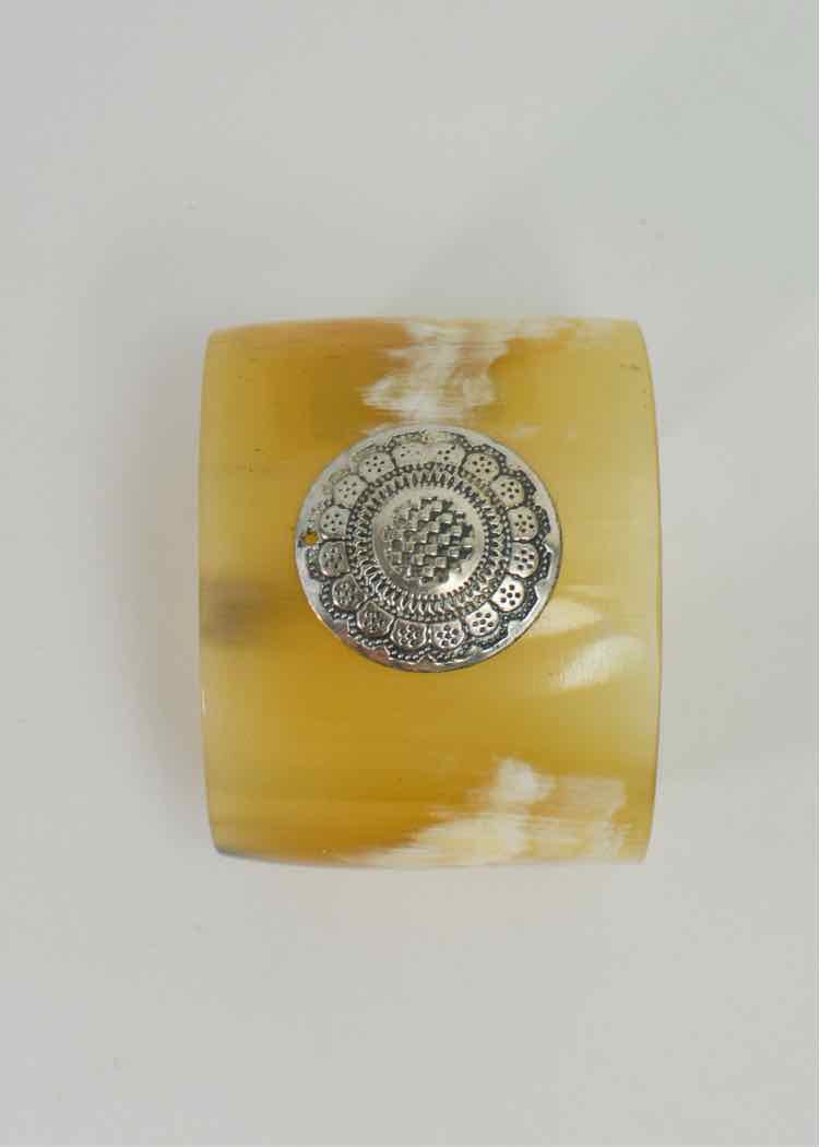 Bracelet Natural Elements Bone Cuff