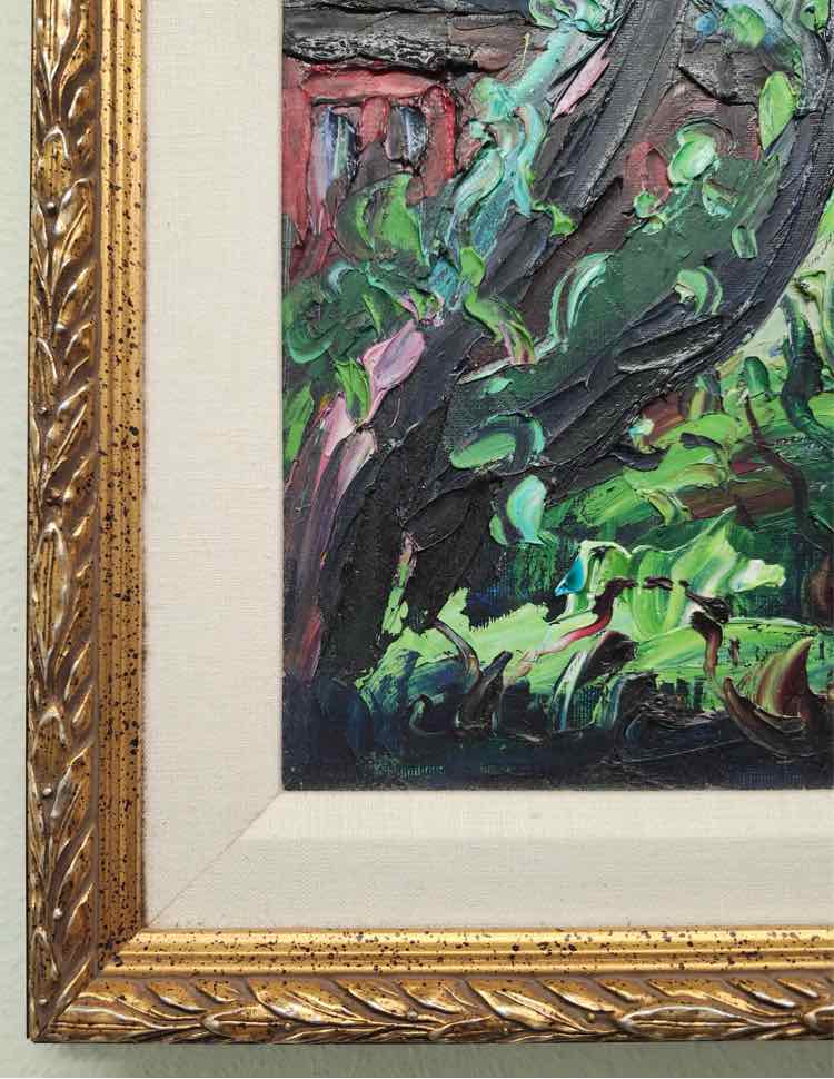 'Carmel Home' Art Oil by Emeric Vagh Weinmann